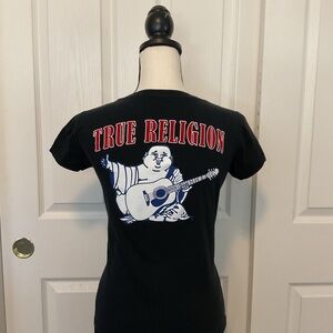 True Religion women’s v-neck tee